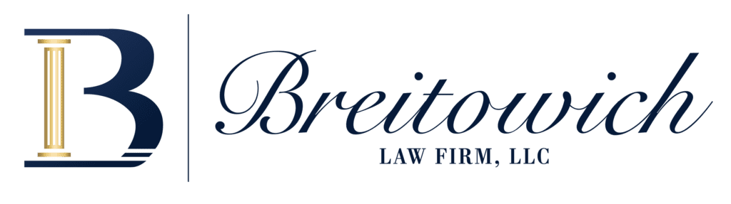 Breitowich Law Firm full logo in color, transparent background